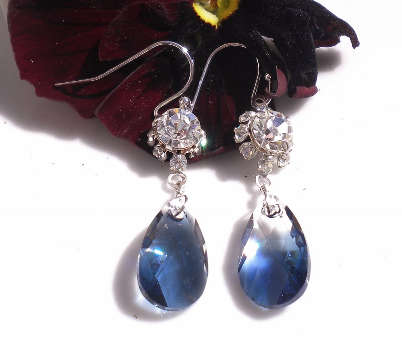 Vintage Swarovski Crystal Earrings