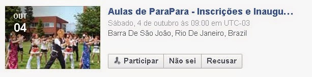  Evento no Facebook