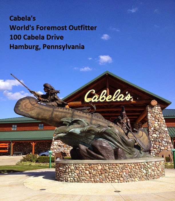 NationalForestHunter 2014 Visit to Cabela's Hamburg, Pennsylvania