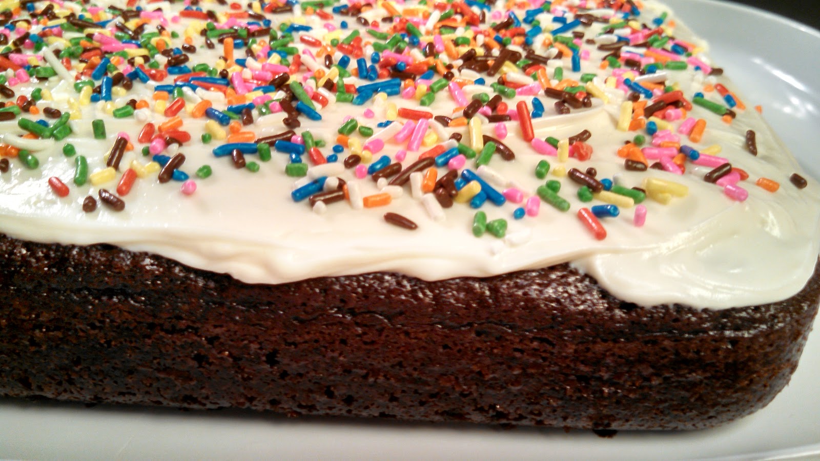 Hot Dog It's a Food Blog One Bowl Sour Cream Chocolate Sheet Cake