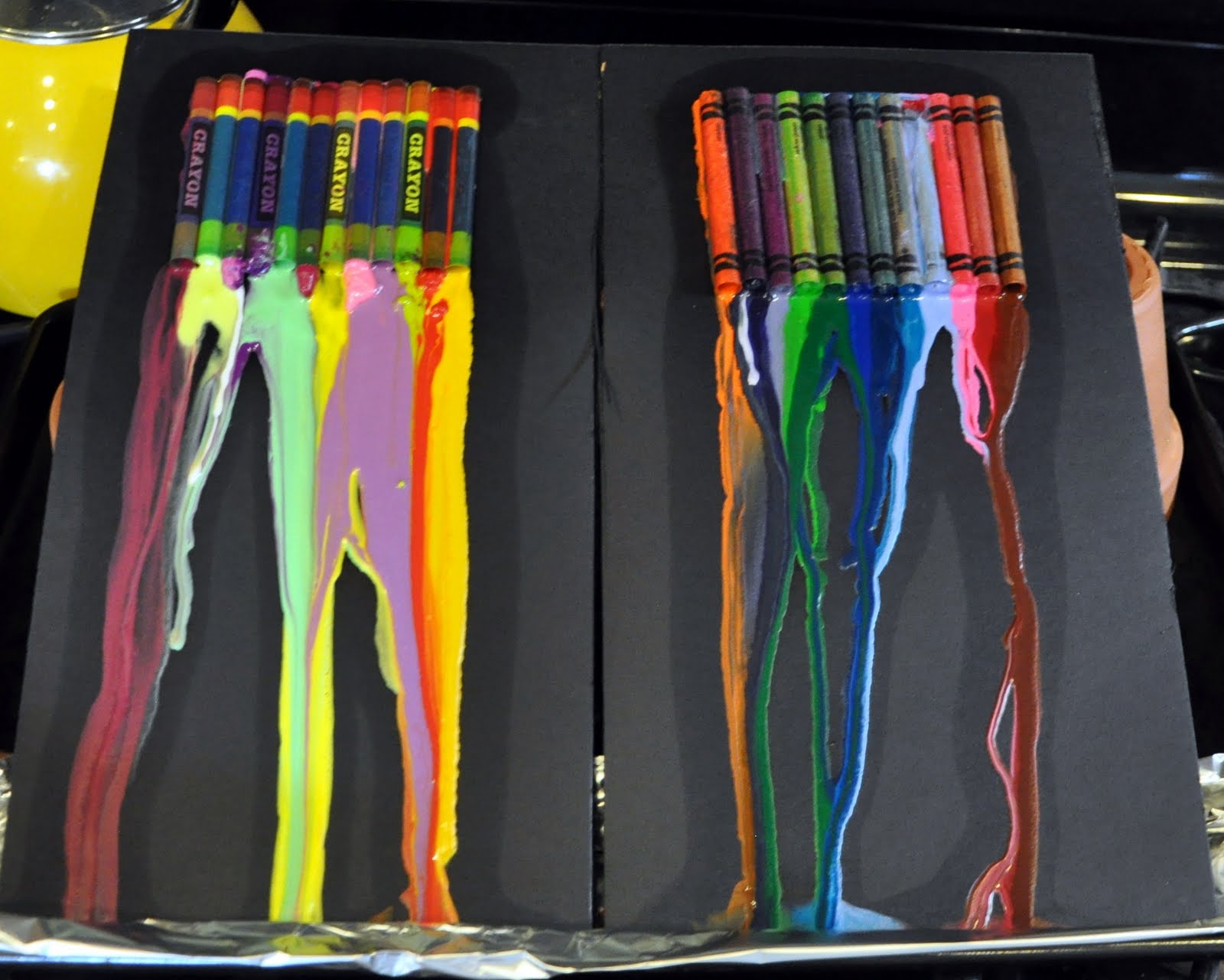 Turning Stones Blog Crayons in an Oven