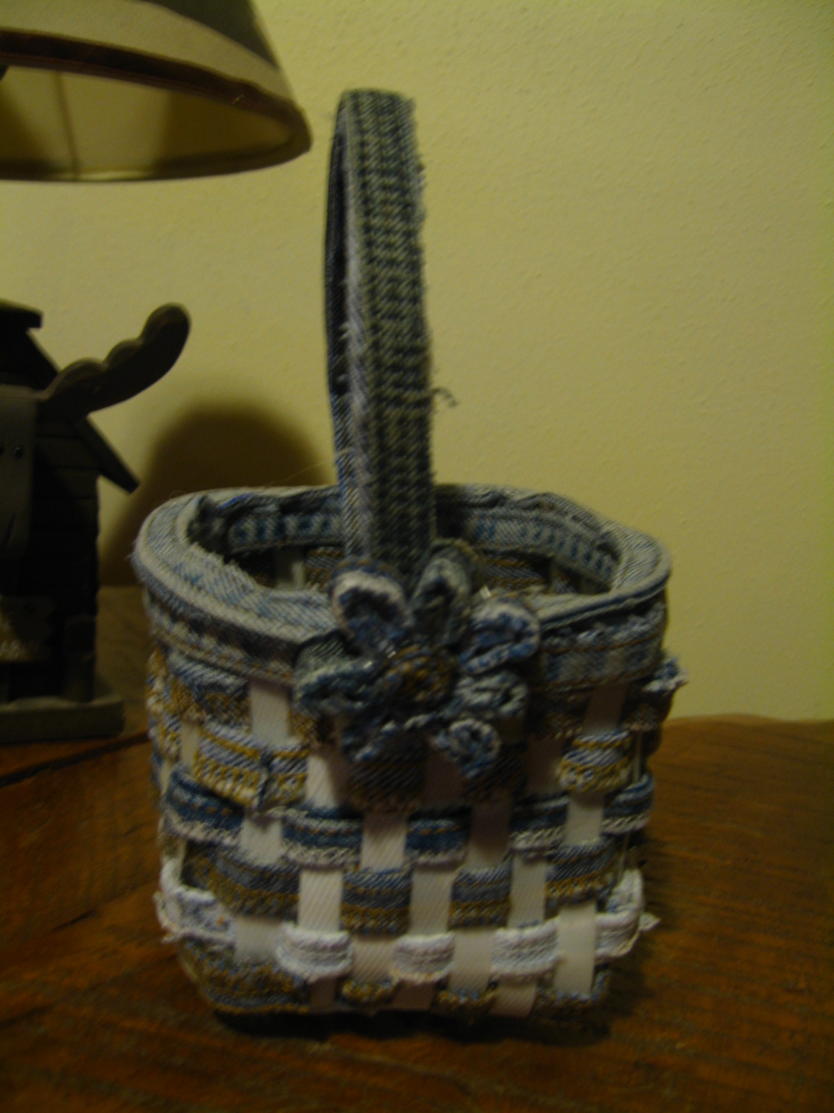 Proverbs 31 Living Denim Baskets {A tutorial}