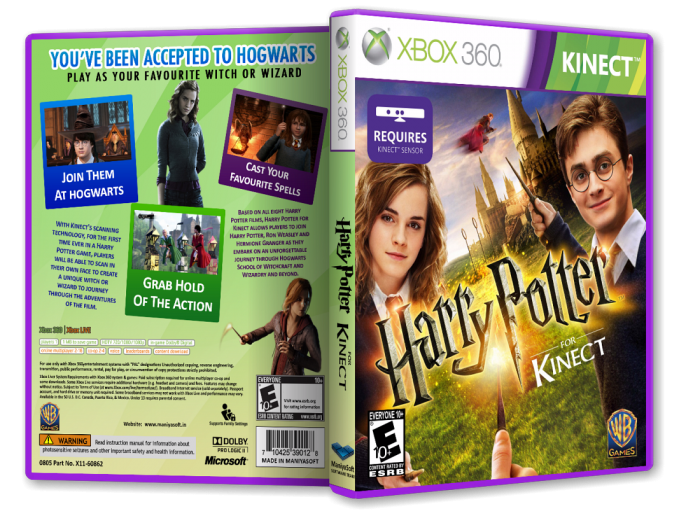 Harry Potter XBox360 Kinect Review chelseamamma.co.uk