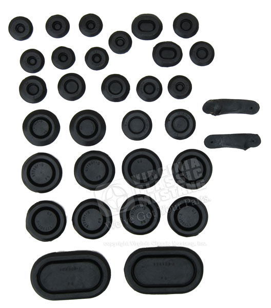 Virginia Classic Mustang Blog Rubber Plug Kits for Your Classic Mustang