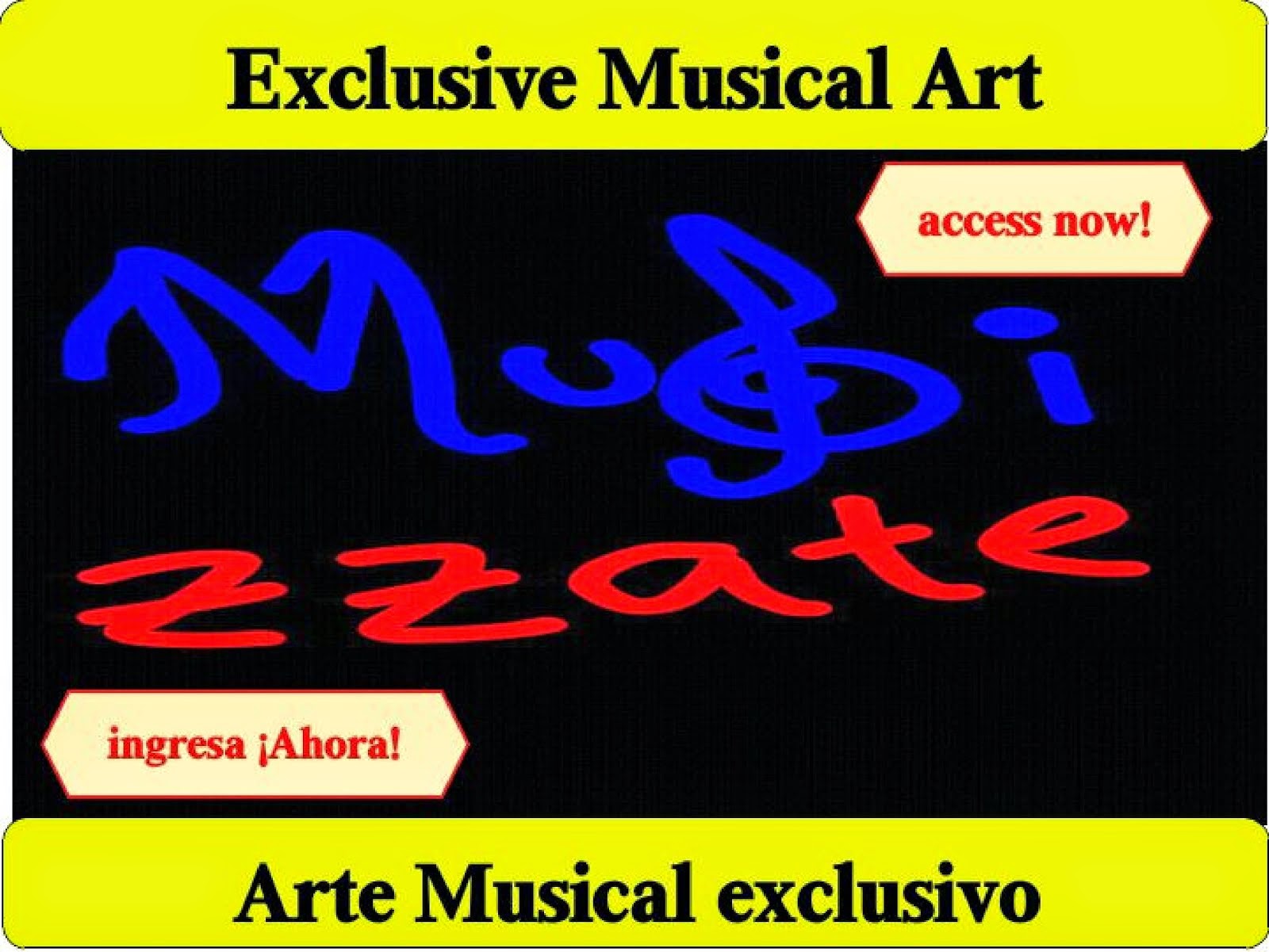 MUSIZZATE exclusivo Músico Artístico