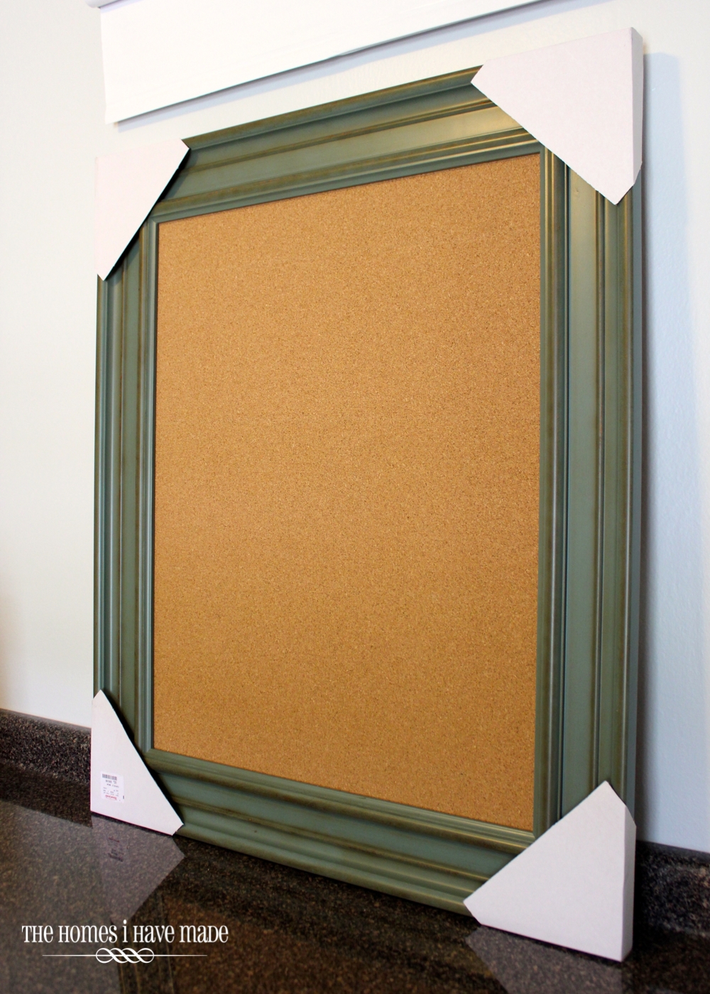 How To FabricCovered Bulletin Board The Homes I Have Made