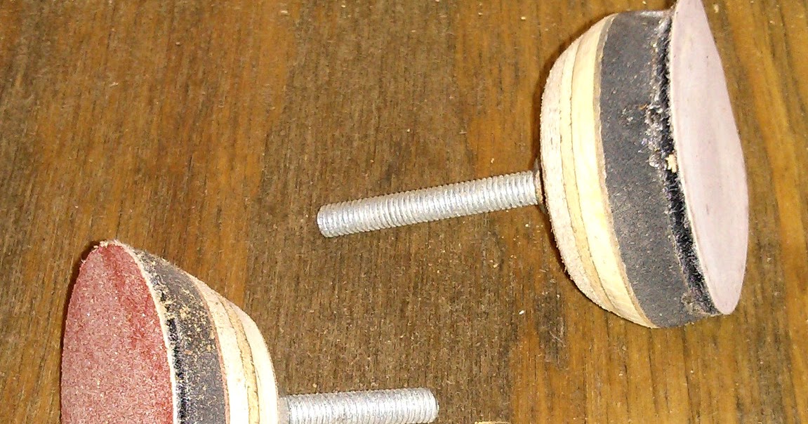 The Shed And Beyond Homemade sanding mandrels...