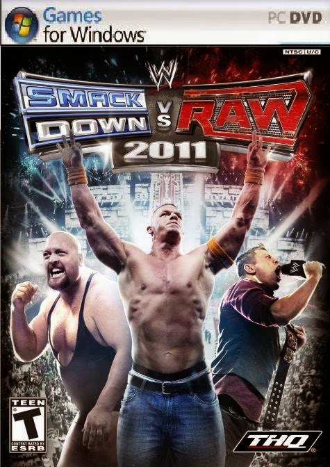 скачать на pc raw vs smackdown 2011