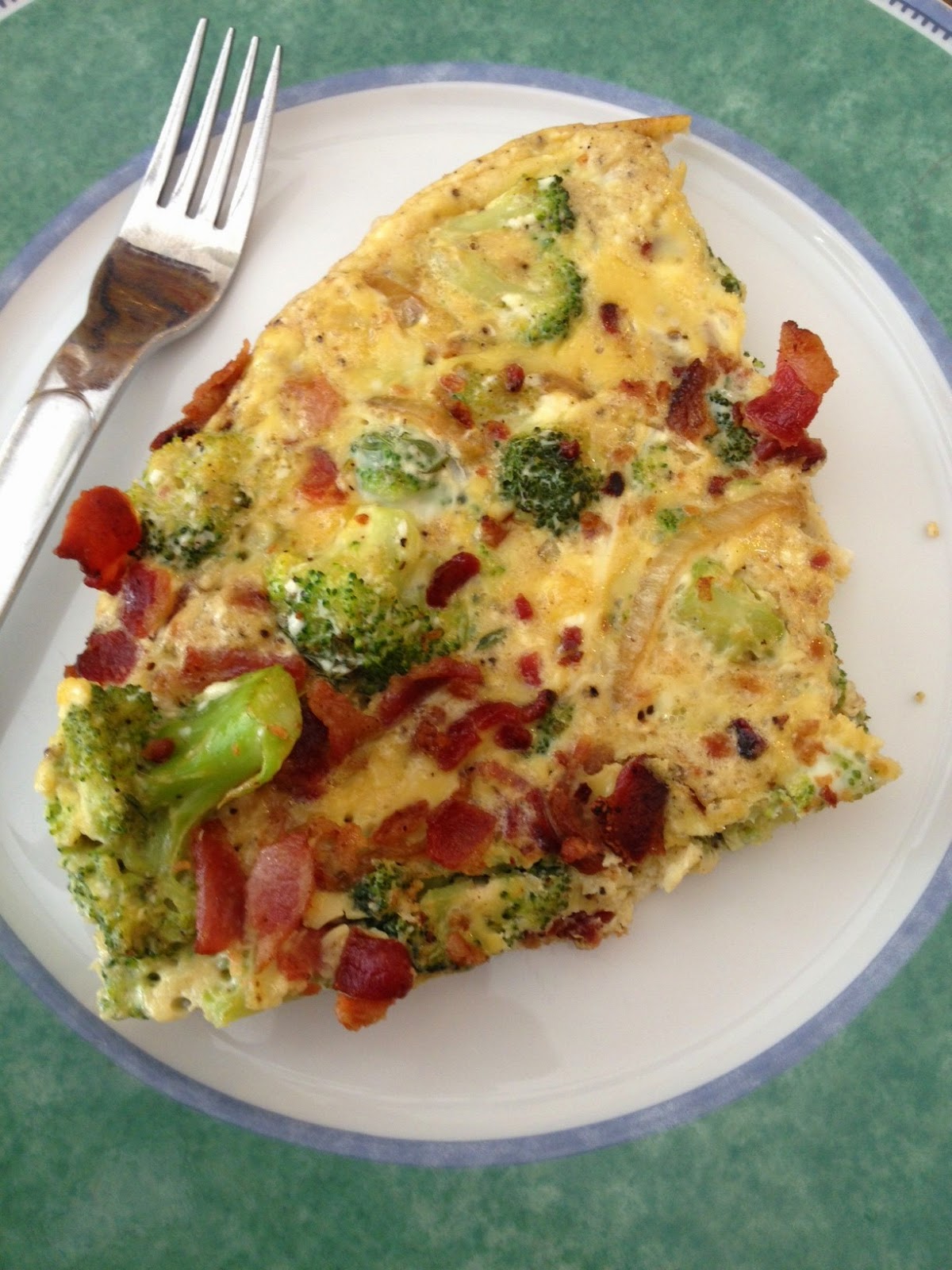 Al's Recipe Reviews Broccoli, Pancetta, and Parmesan Frittata