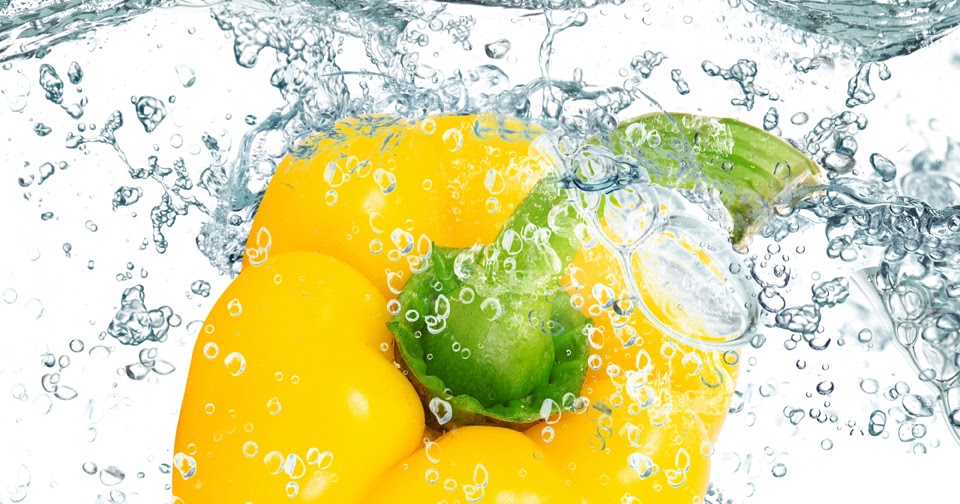 Free PSD Store Vegetables in water
