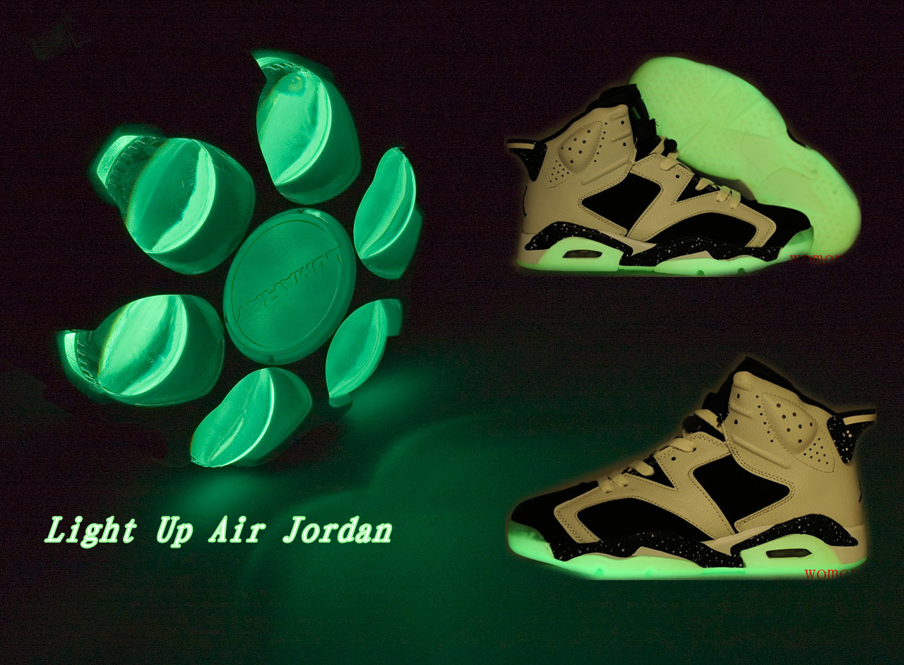 Animate Custom Shoes Nike Air Jordan 6 Shoes, Light Up air jordan