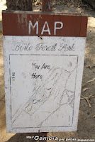 Gambia - Park Bijilo - Mapa / Bijilo Forest Park - Map