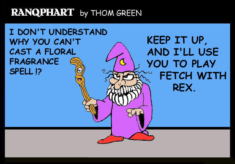 Ranqphart by Thom Green Cartoon #7