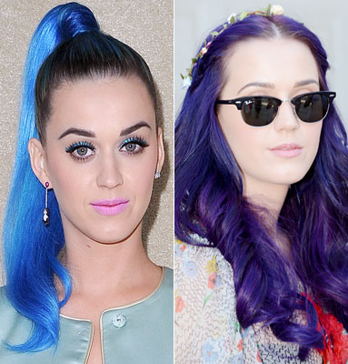 Katy Pery Katy Perry Purplehair