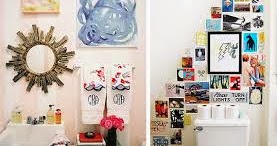 Pasionata Deco.: Arte en el baño.