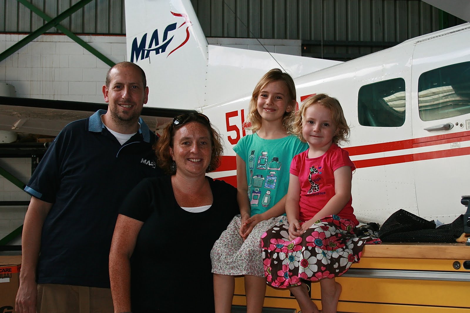 Mark, Jenny, Abigail & Naomi