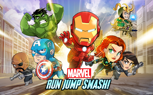Marvel Run Jump Smash! V1.0.1 Apk completo Marvel+Run+Jump+Smash!+APK+0