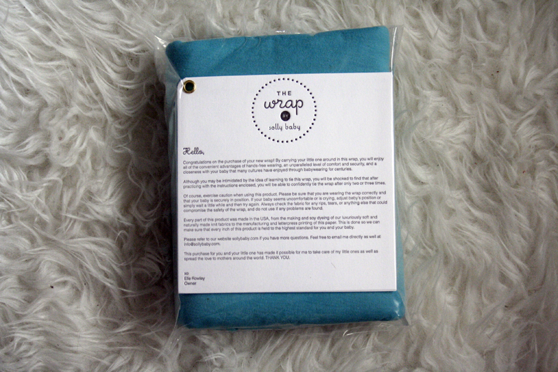 refreshingly sacred SOLLY BABY WRAP REVIEW