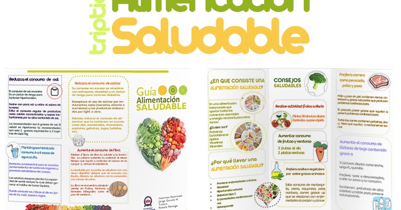 JORGE GARCÉS NUTRICIONISTA: Triptico Alimentación JORGE GARCÉS NUTRICIONISTA: Triptico Alimentación