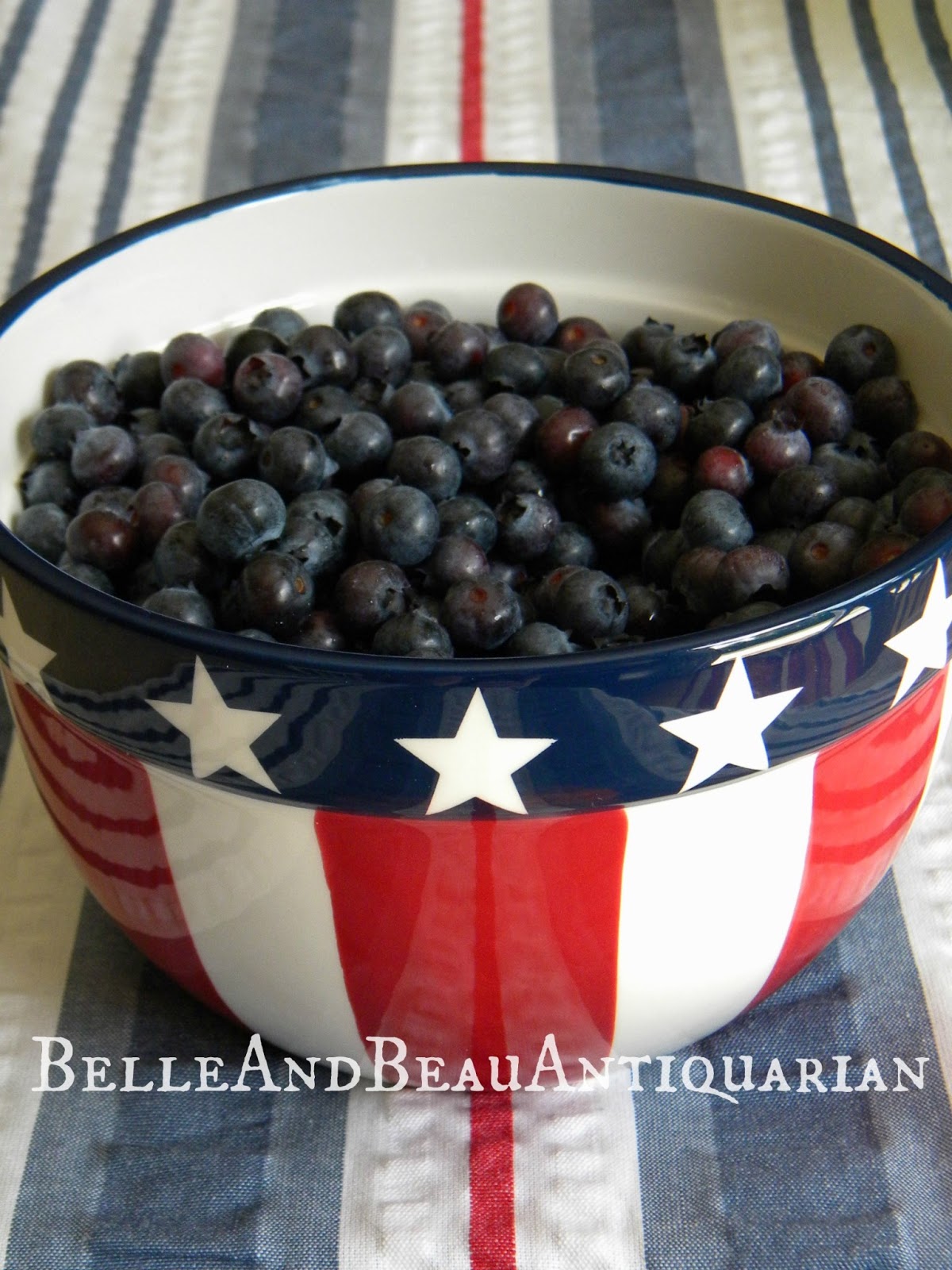 Belle & Beau Antiquarian Blueberry Investment Blueberry Pie