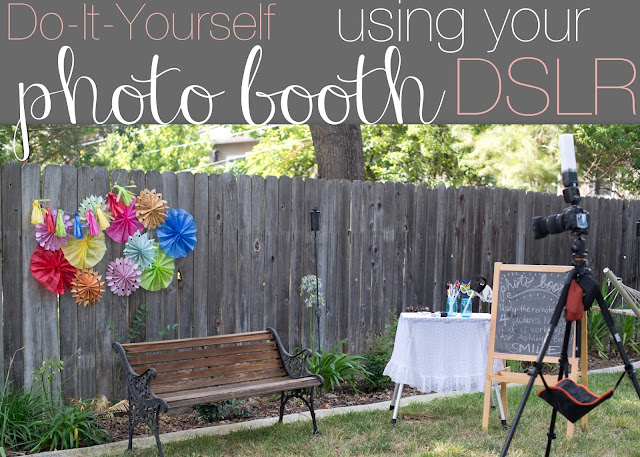 How to set up a DIY photo booth using your DSLR camera.