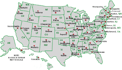 Map of USA