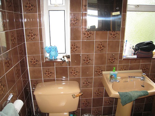 Banksy Bamboo Flooring Bathroom Wall Green Flooring Bathroom