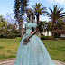 the statue of Sissi, the empress who had the cult of beauty