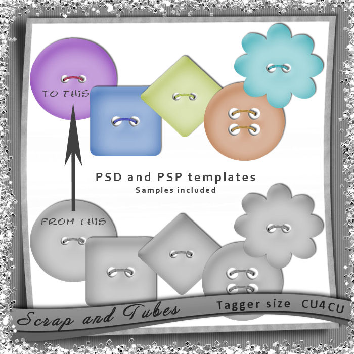 Buttons Templates (CU4CU) .Buttons+Templates_Preview_Scrap+and+Tubes