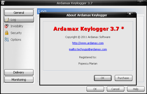 Serial Ardamax Keylogger 3.0