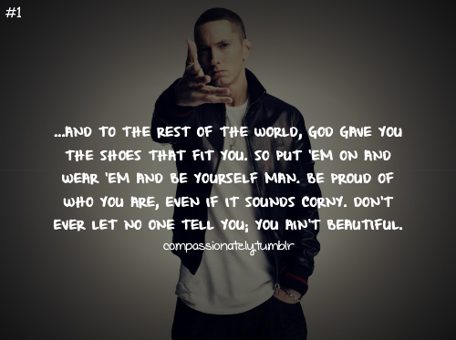 Dicas de Inglês Eminem Quote