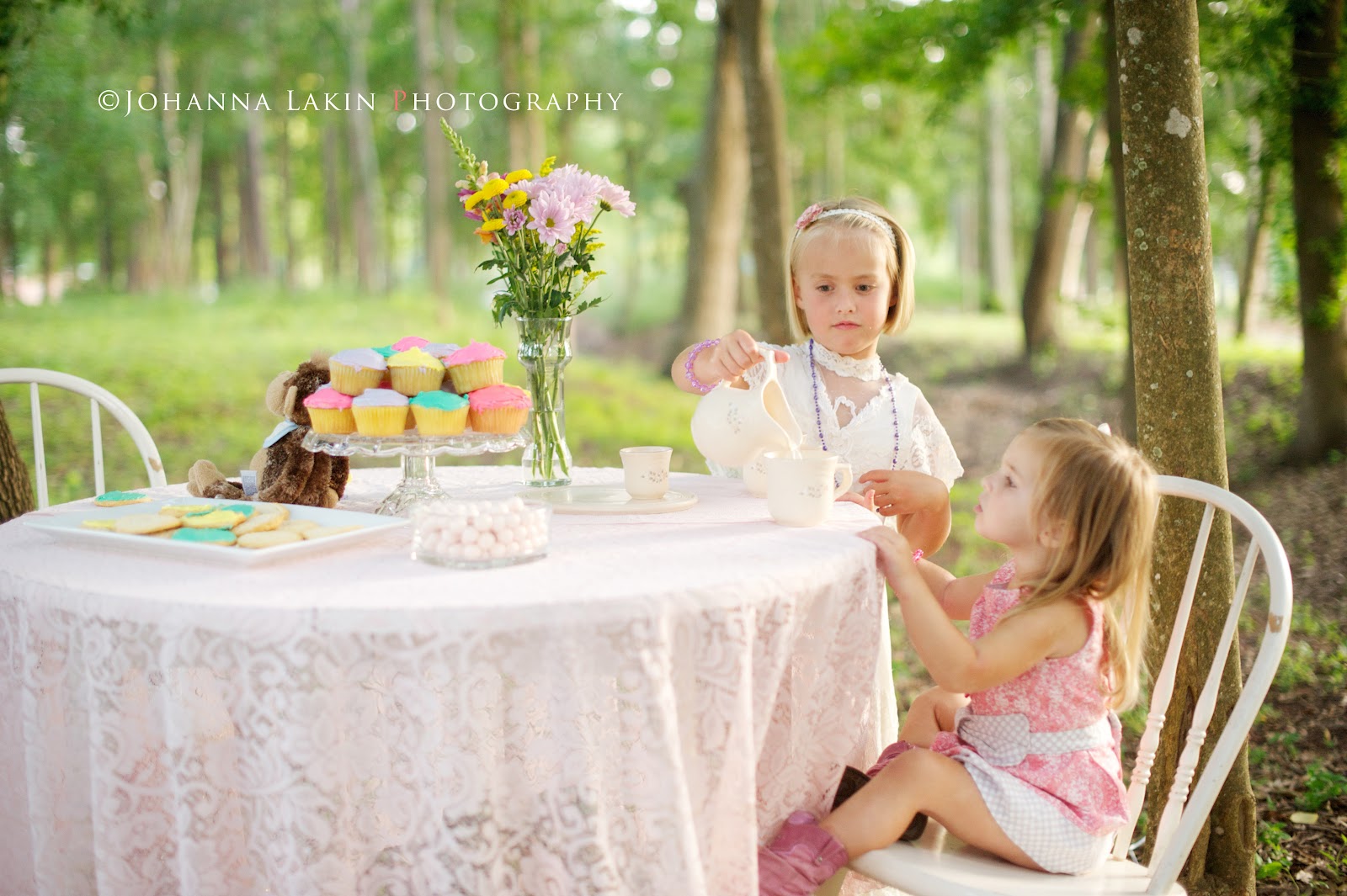 .: Little Girl's Tea Party Sessions:: Thomasville, Ga Photographer