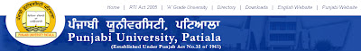 Punjabi University Dec 2012 Exam B.Sc. Cut List