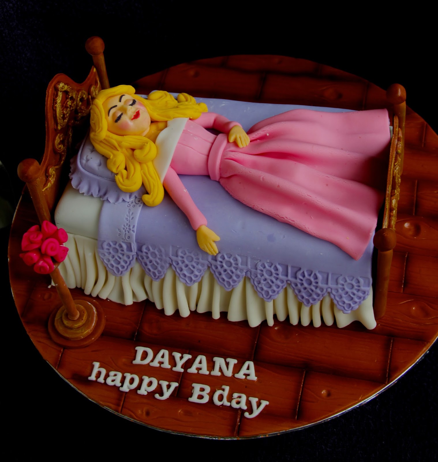 Ema's Creation: Sleeping Beauty Cake Theme