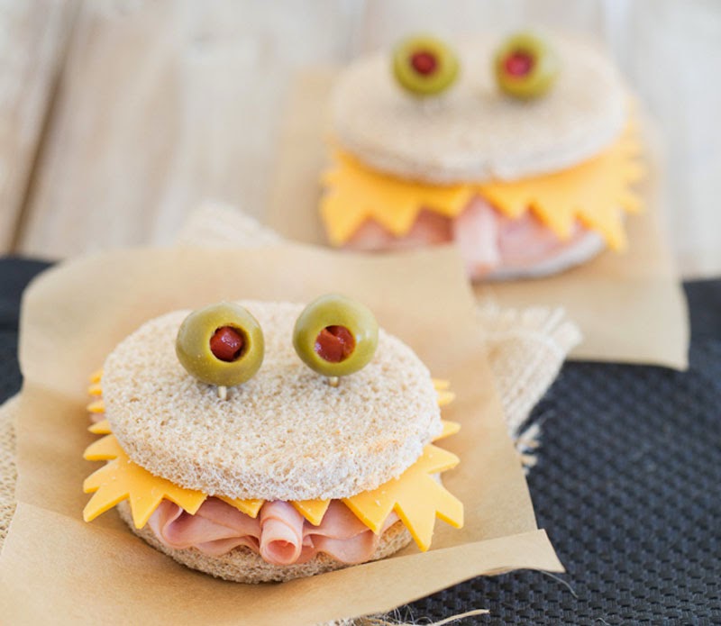 Originales diseños de sándwiches