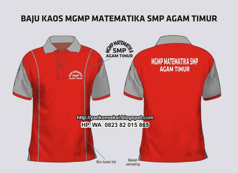 KAOS SERAGAM  MGMP MATEMATIK SMP