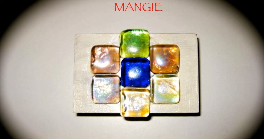 ADORNOS-CAJA DE MADERA CON CRISTALES - Artemangie