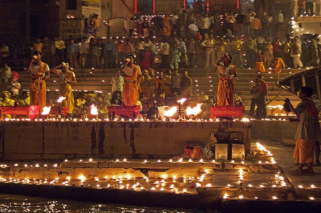 Diwali gets a sacred touch at Varanasi, Uttar Pradesh