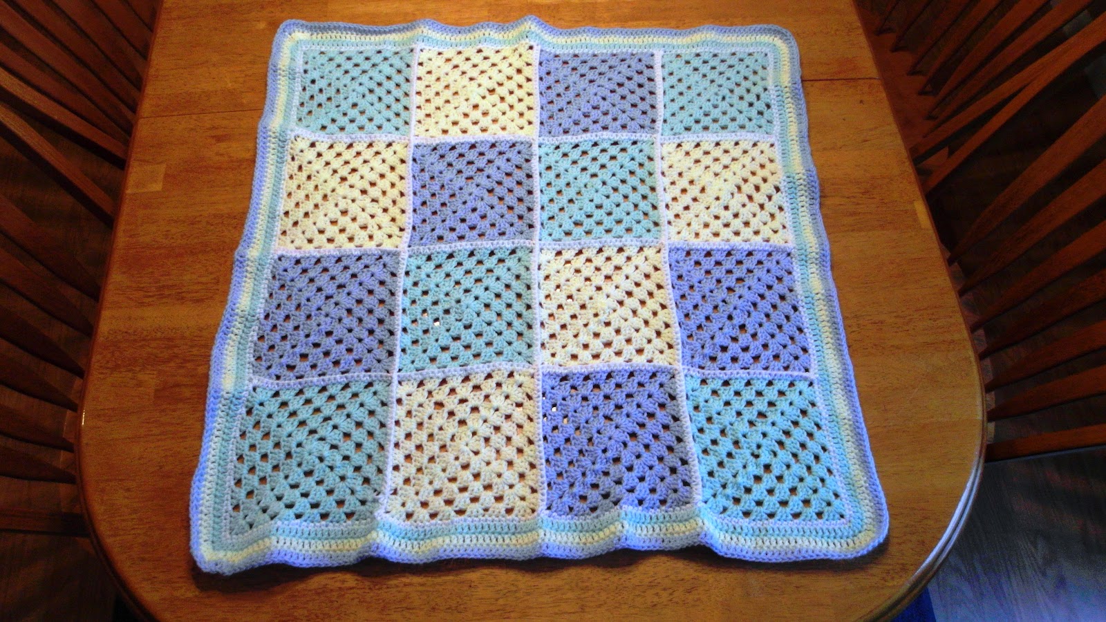 Baby Boy Granny Square Blanket Baby & Toddler Items Crochetville