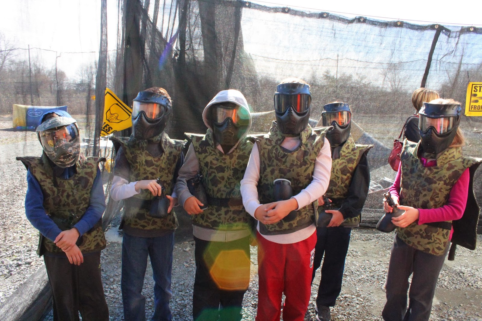 Not Your Ordinary Psychic Mom Kid Paintball Birthday Party Was A Hit!