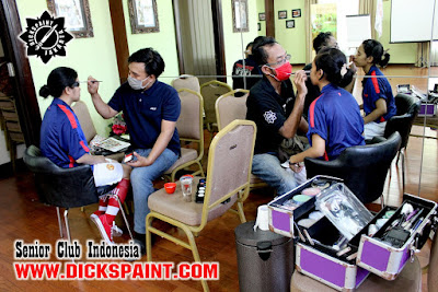 face painting football jakarta