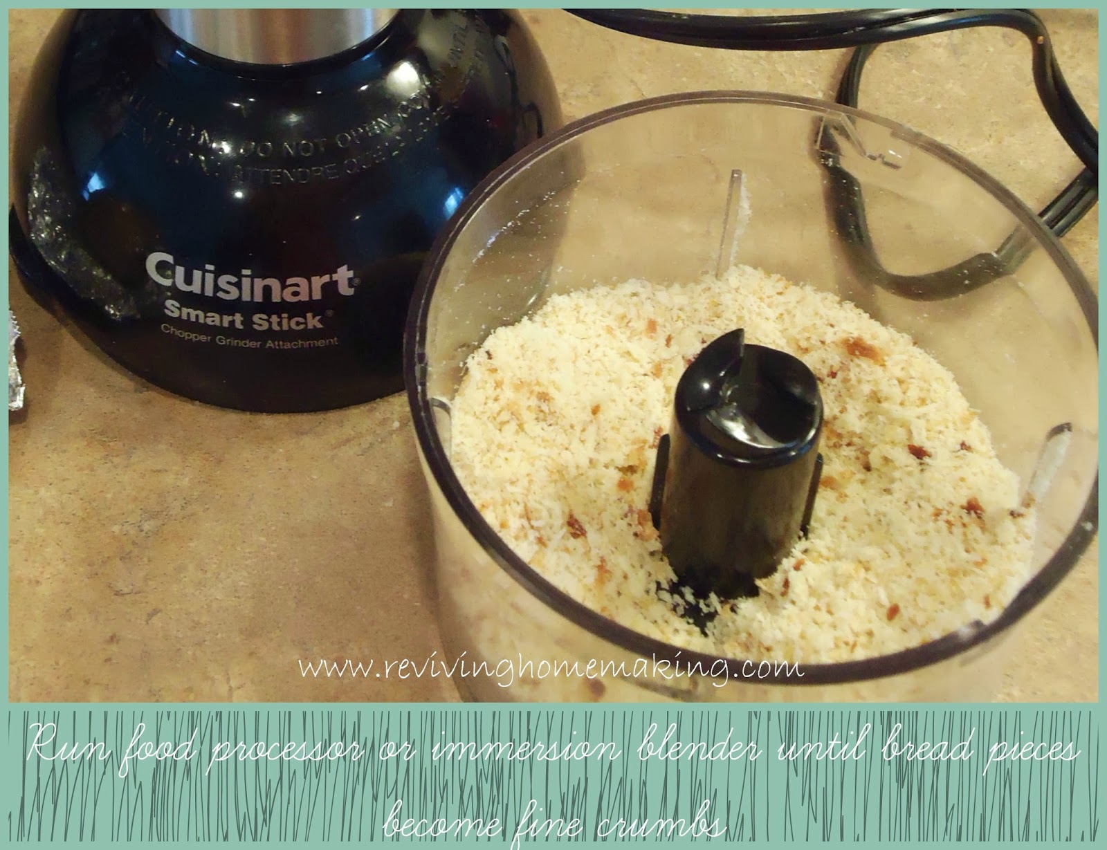 Reviving Homemaking Super Easy Homemade Breadcrumbs