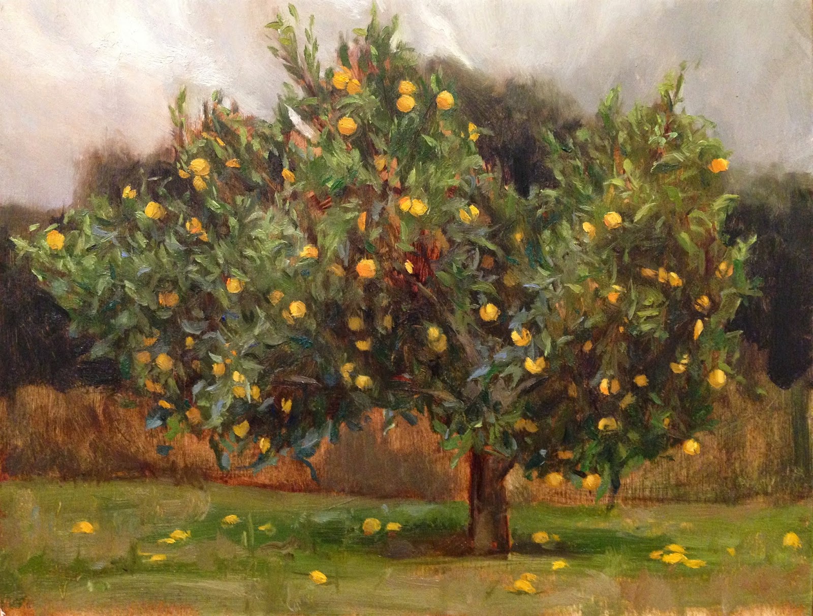 GCA Blog On Painting Fruit by Katie G. Whipple