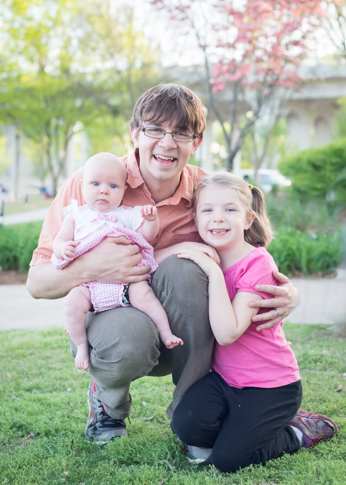 Jason with the Girls