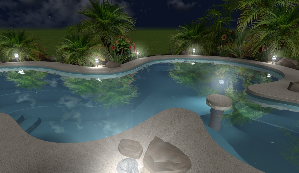 Diseños 3D · Imagenes · Renders de Jardines Virtuales y Exteriores Zen
