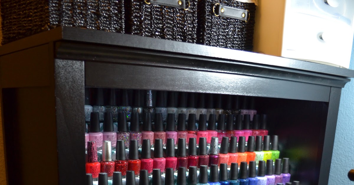 Glitter and Gloss Nails How to Build Your Own Nail Polish Display