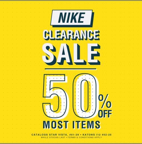 nike clearance sale