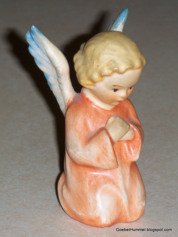 Goebel Hummel: Goebel Hummel Praying Angel Figurine HE20 TMK 3