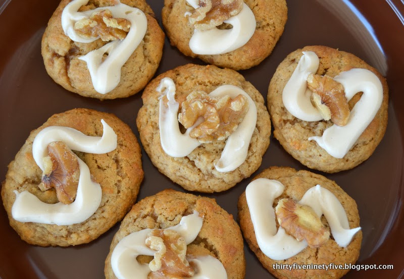 3595 Nutmeg Sour Cream Drop Cookies With Browned Butter Frosting