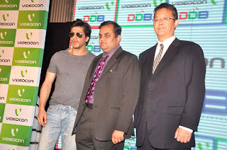 Shahrukh Khan at 'DDB Videocon' press meet